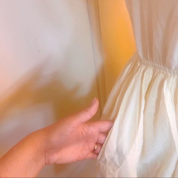 Urban Outfitters Pale Yellow Vintage-y Dress - Picture 4 of 5